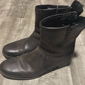 John Varvatos boots brown size 13 made in Italy